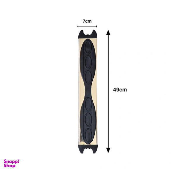 نردبان استخر 4 پله مدل کف استیل کد 104