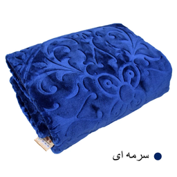 پتو تک‌ نفره گلبافت مارال شاپ مدل سوپر برجسته کد 1001