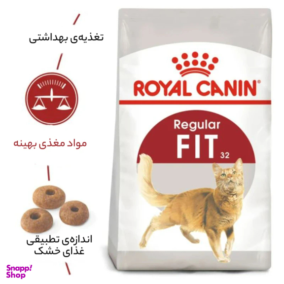 غذای خشک گربه رویال کنین مدل Regular Fit 32 وزن 2 کیلوگرم