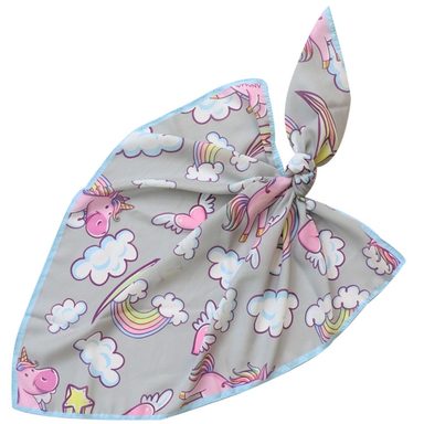 بیبی اسکارف دخترانه طرح یونیکورن کد 1045