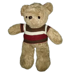 عروسک پولیشی مدل خرس لباس دار سایز 50 سانتی متر