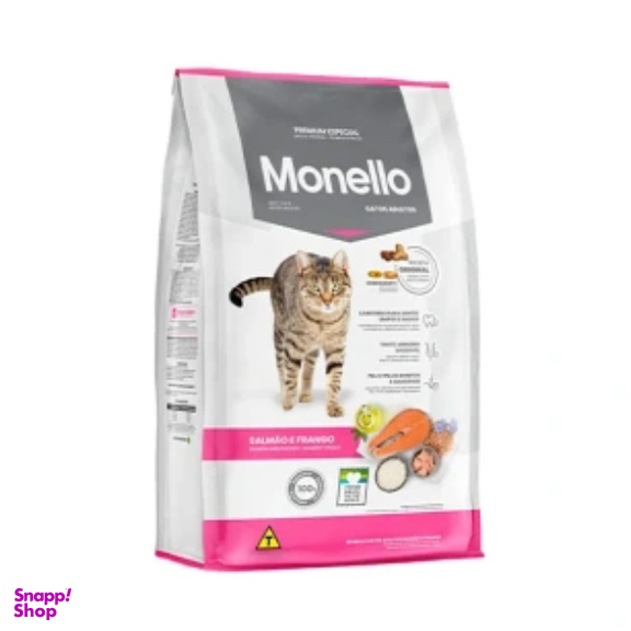 غذای خشک گربه مونلو مدل mix وزن 1 کیلوگرم