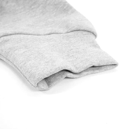 سویشرت مردانه نوین نقش مدل ملانژ ساده رنگ خاکستری