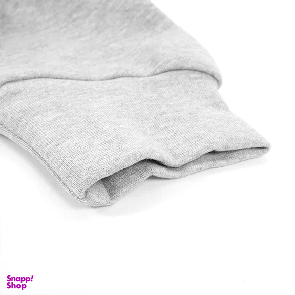 سویشرت مردانه نوین نقش مدل ملانژ ساده رنگ خاکستری