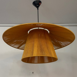 لوستر بافتنی نورهام مدل مکرومه کنفی