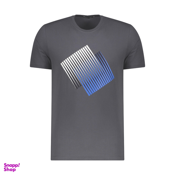 تیشرت آستین کوتاه مردانه باینت مدل 537-2 رنگ دودی