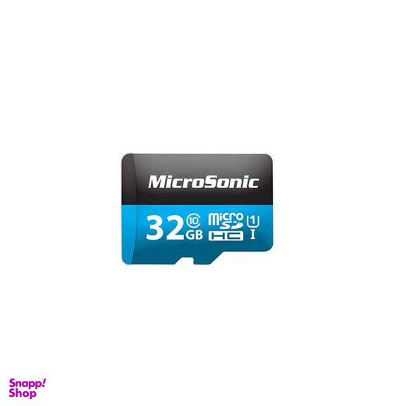 کارت حافظه MicroSDHC میکروسونیک مدل High Speed UHS-I U1 ظرفیت 32 گیگابایت