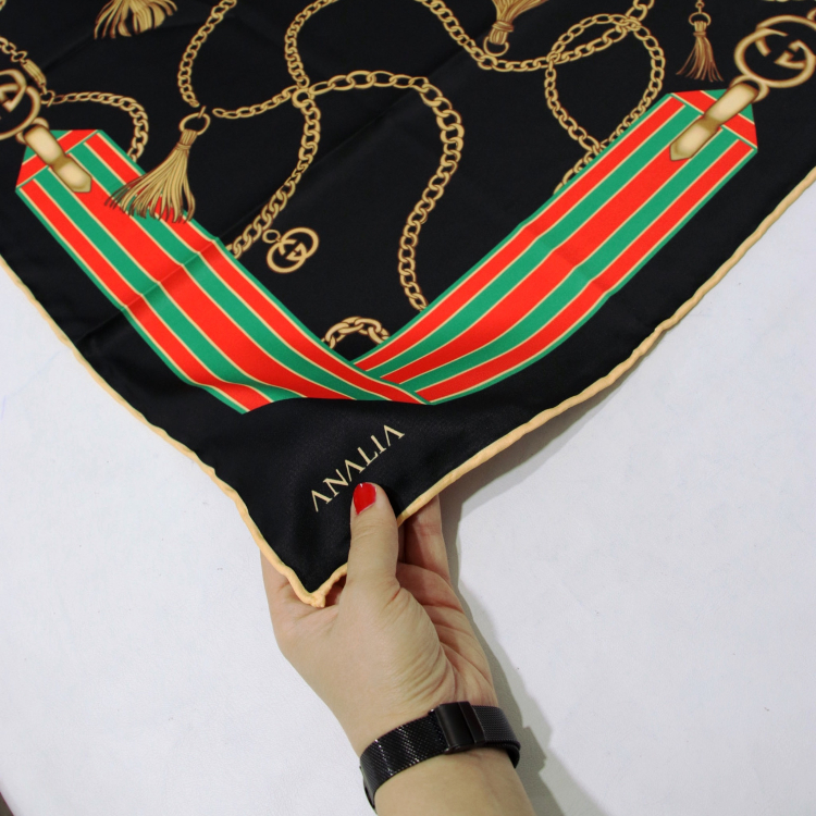 روسری ابریشم زنانه کد ANA6025