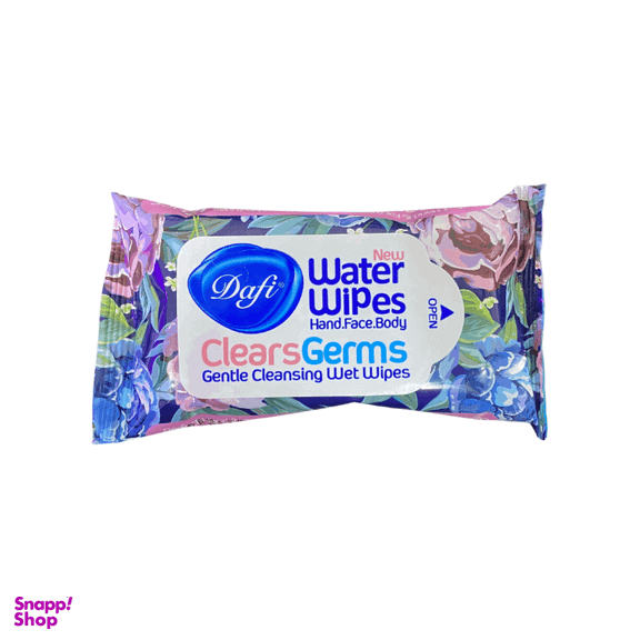 دستمال مرطوب دافی با رایحه گل بسته 12 عددی