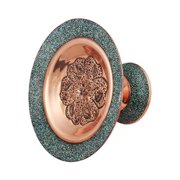 شیرینی خوری مسی مدل فیروزه کد 277 سایز 20