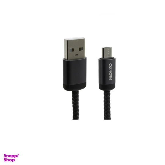 کابل شارژر USB به MicroUSB اکسیژن مدل LX22 طول 25 سانتی متر