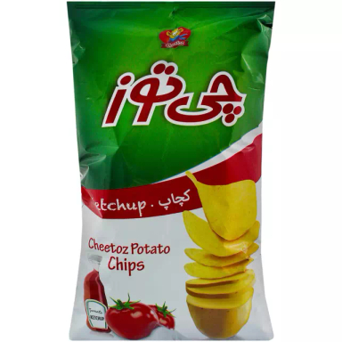 چیپس کچاپ چی توز وزن 65 گرم
