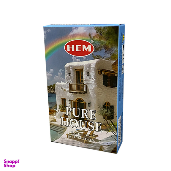 عود آبشاری هم مدل خانه پاک کد Pure House-01 بسته 10 عددی