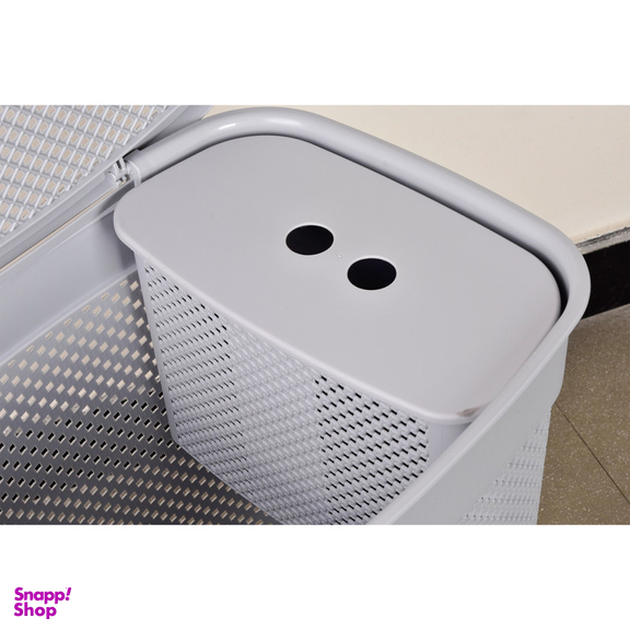 سبد رخت چرک لیمون کد 2136 مجموعه 2 عددی