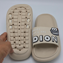 دمپایی زنانه زیتون مدل داینو کد 6799 رنگ کرم