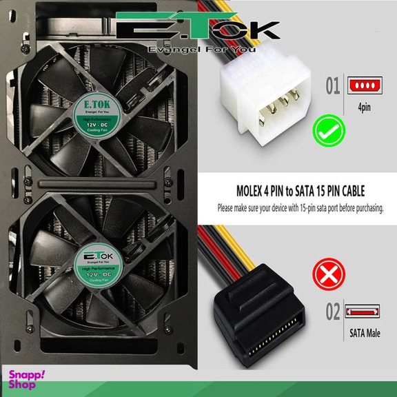 فن کیس ایتوک مدل Soplador - 12 - Plus