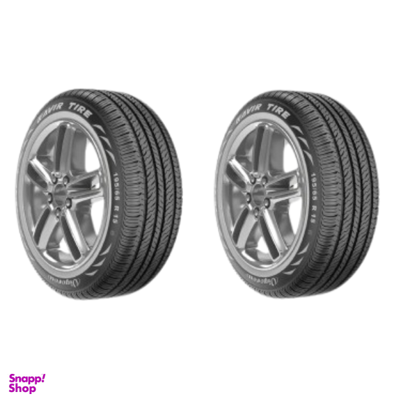 لاستیک خودرو کویر تایر مدل Kb47 سایز 195/65/15 دو حلقه