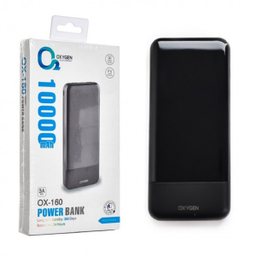 پاوربانک اکسیژن مدل OX160 ظرفیت 10000 میلی آمپر ساعت