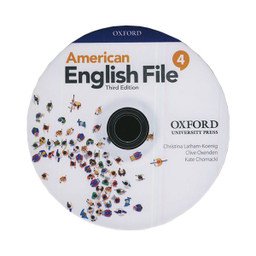 کتاب AM ENGLISH FILE (4) 3rd edition اثر جمعی از نویسندگان انتشارات زبان مهر به همراه سی دی