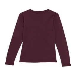 تیشرت آستین بلند پسرانه سی اند ای کد 5976 رنگ زرشکی