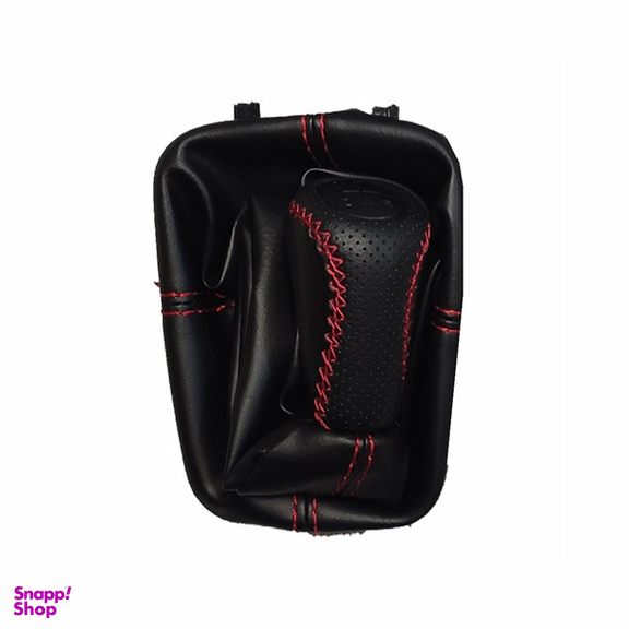 روکش فرمان کاور پلاس مدل PBLR-LUXE به همراه سر دنده وگردگیر و روکش ترمز دستی و کاور سویچ مناسب برای پراید