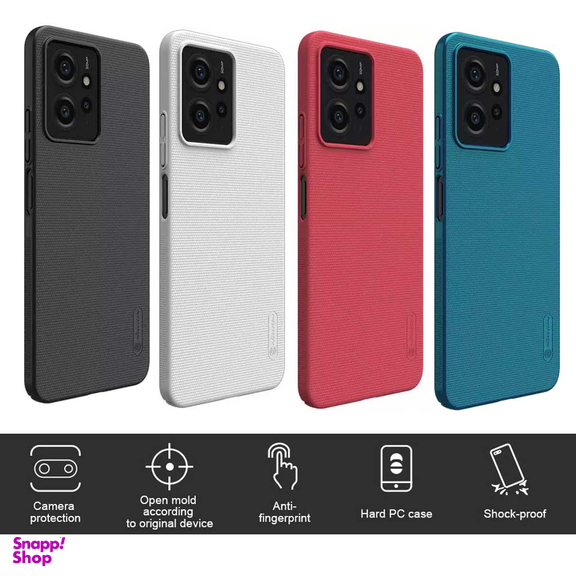 کاور نیلکین مدل Super Frosted Shield مناسب برای گوشی موبایل شیائومی Redmi Note 12 4G