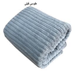 پتو مسافرتی شایسته مدل پلیسه کرکره ای سایز 160×205 سانتی متر