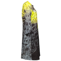 مانتو زنانه پارسی طرح خطاطی خورشید