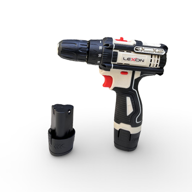 دریل پیچ گوشتی شارژی 2 باتری لکسون مدل 3701