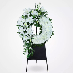 تاج گل طبیعی حلقه ای دلارام