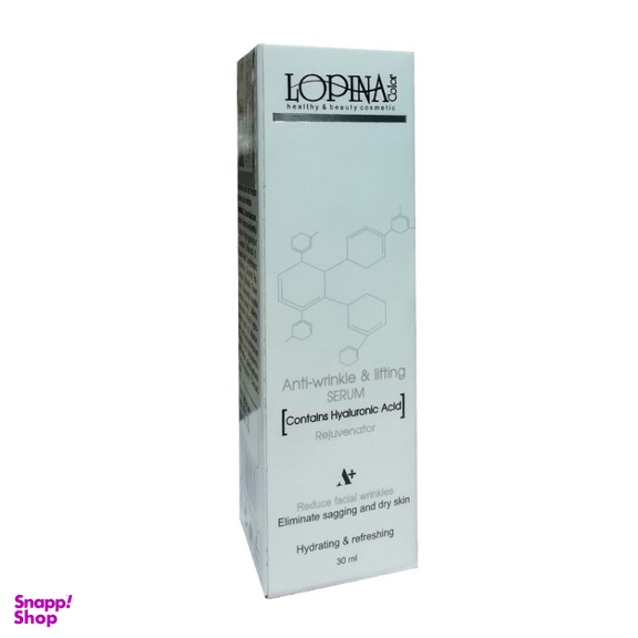 سرم لیفتینگ و ضد چروک لوپینا مدل Hyaluronic acid حجم 30 میلی لیتر