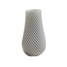 گلدان بتنی مدل شیار دار