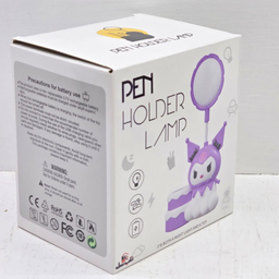 اسباب بازی ناب سل مدل چراغ مطالعه کرومی شارژی تراش دار همراه با جای خودکار