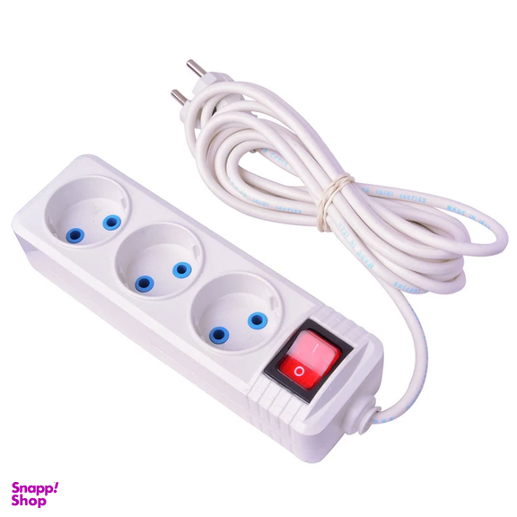 چند راهی برق پیکو الکتریک مدل سه خانه کد M3/1.5