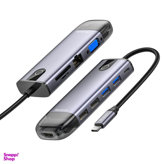 هاب 10 پورت USB-C مک دودو مدل HU-7420