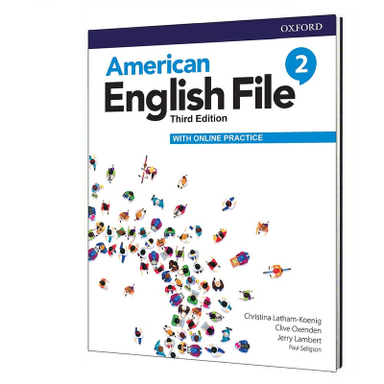 کتاب American English File 2 3rd اثر Christina Latham and Clive Oxenden انتشارات OXFORD به همراه سی دی