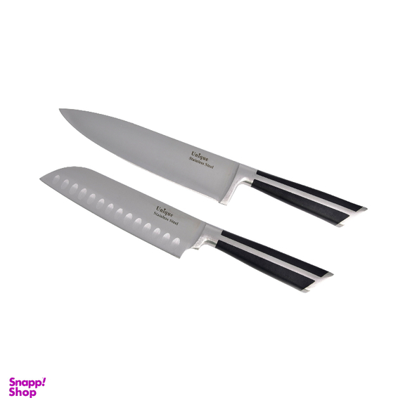 سرویس چاقو آشپزخانه 8 پارچه یونیک طرح 3 کد 5500