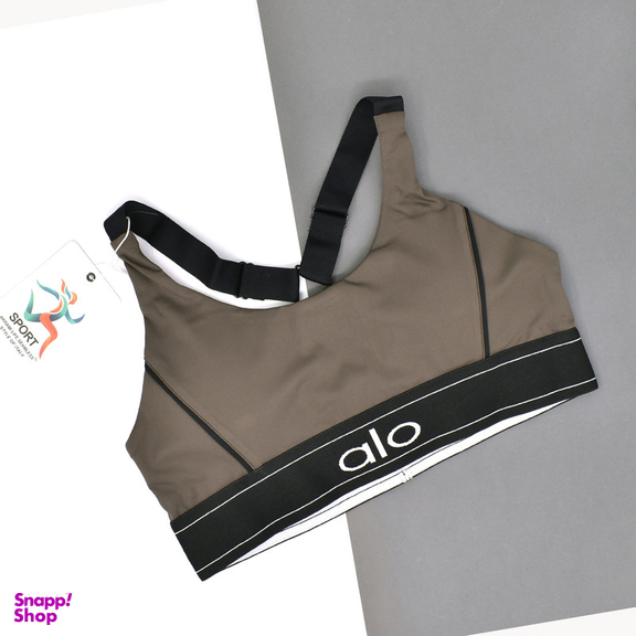 ست تاپ و لگینگ ورزشی زنانه مدل ملورین کد M5217 رنگ خاکی