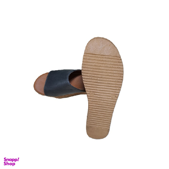 صندل زنانه نیکتا مدل آرامیس کد 530-21 رنگ زغالی