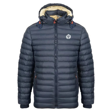 کاپشن مردانه سارزی طرح کلمبیا کد 18304538 رنگ سرمه ای