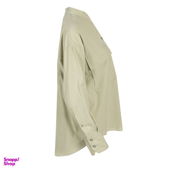 شومیز آستین بلند زنانه سرژه مدل 207338 رنگ سبز روشن