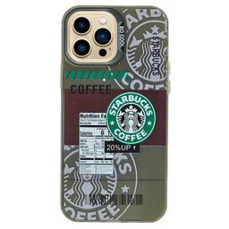 کاور موبایل طرح دار مدل استارباکس مناسب برای اپل iPhone 13 Pro Max