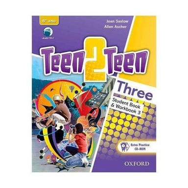 کتاب teen 2 teen three اثر OAN SASLOW & ALLEN ASCHER انتشارات دنیای زبان