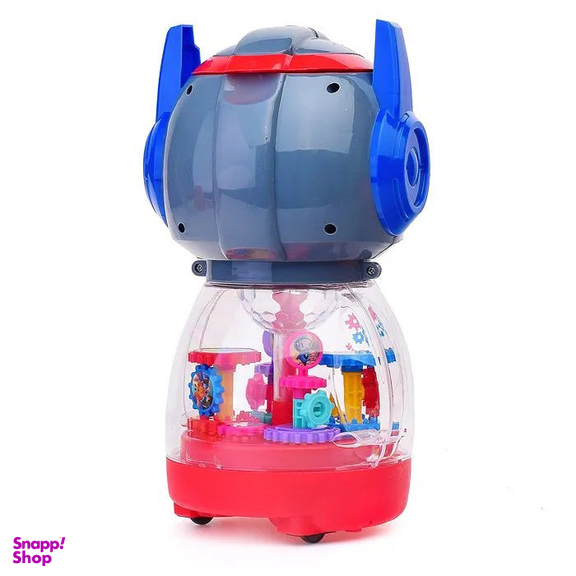 اسباب بازی ناب سل مدل چرخ دنده ای قلک طرح رباتی موزیکال