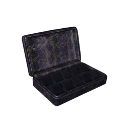 جعبه ساعت 10 خانه زیپ دار چرم کد TW-2565