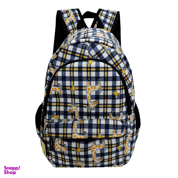 کیف مدرسه رسپینا مدل زرافه giraffe به همراه جا مدادی