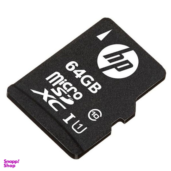 کارت حافظه microSDXC اچ پی مدل MI210 ظرفیت 64 گیگابایات به همراه آداپتور