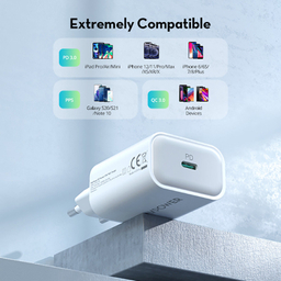 شارژر دیواری 25 وات راو پاور مدل RP-PC156