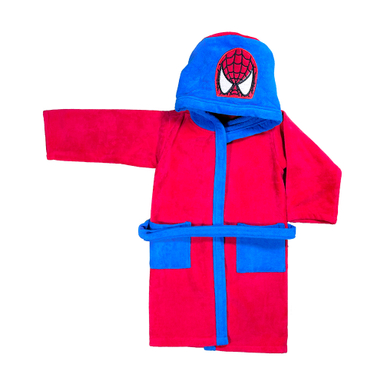 حوله پالتویی کودک بالاست مدل مرد عنکبوتی سایز 70 سانتی متر