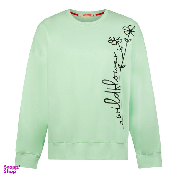 سویشرت زنانه مادر مدل هانا رنگ سبز